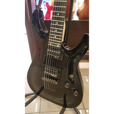Schecter Sgr C-1 blk Elektro Gitar orjinal case +jak kablo+pena+askı