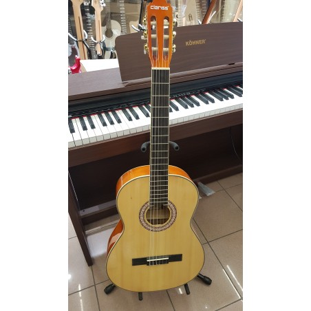 CLARİSS KLASİK GİTAR 4/4 TAM BOY( kılıf+pena+kapo)