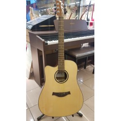 SOLAK AKUSTİK GİTAR VALLER VA 530 C  KILIF+pena+kapo