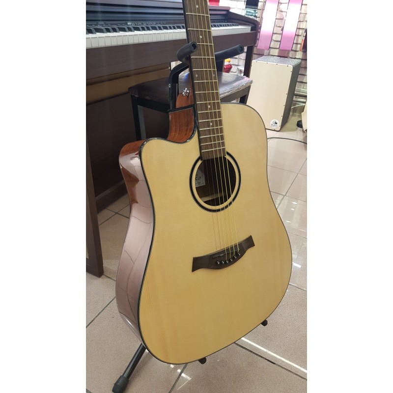 SOLAK AKUSTİK GİTAR VALLER VA 530 C  KILIF+pena+kapo