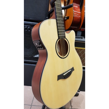 VALLER AGX300 ELEKTRO AKUSTİK GİTAR kılıf+ pena+ kapo