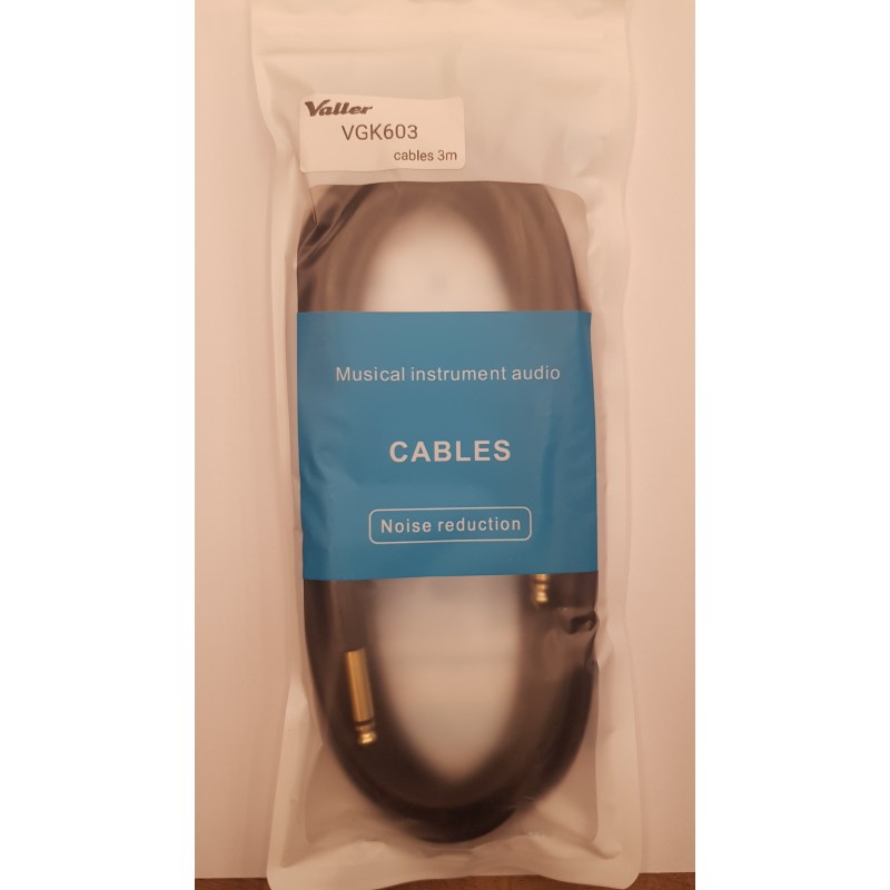 valler vgk603 enstruman jak kablo 3m