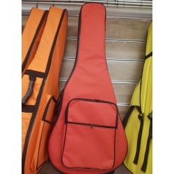 AKUSTİK GİTAR SOFT CASE PEDLİ KILIF kırmızı