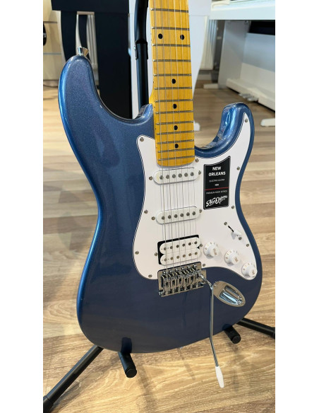 New Orleans NHS9720BLU HSS Elektro Gitar Set-1 Mavi