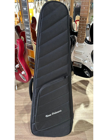 New Orleans HDL400 Pau Ferro Tuşe Parlak Siyah...