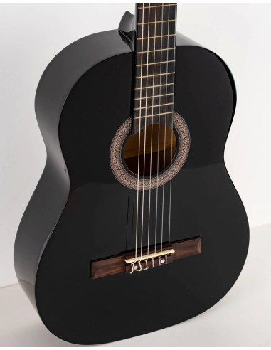 Vller Vg412  3/4 Klasik Gitar siyah