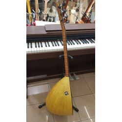 UZUN SAP BAĞLAMA YAPRAK DUT TEKNE kılıf+mızrap set+yedek tel