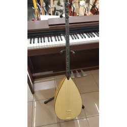 UZUN SAP BAĞLAMA YAPRAK DUT TEKNE kılıf+mızrap set+yedek tel 2