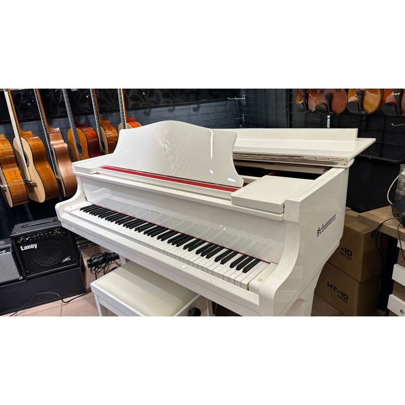 Schumann 152cm Çeyrek Kuyruklu Beyaz Akustik...