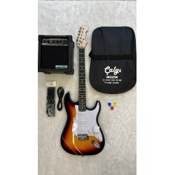 LEA Elektro Gitar Seti - Sunburst