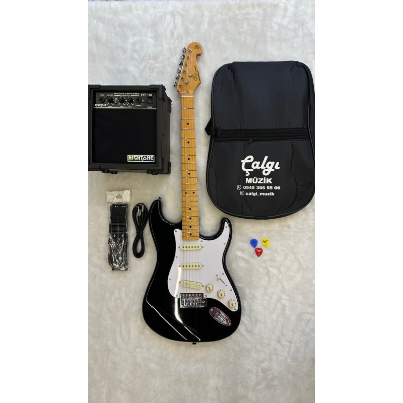 SX Stratocaster Elektro Gitar Seti