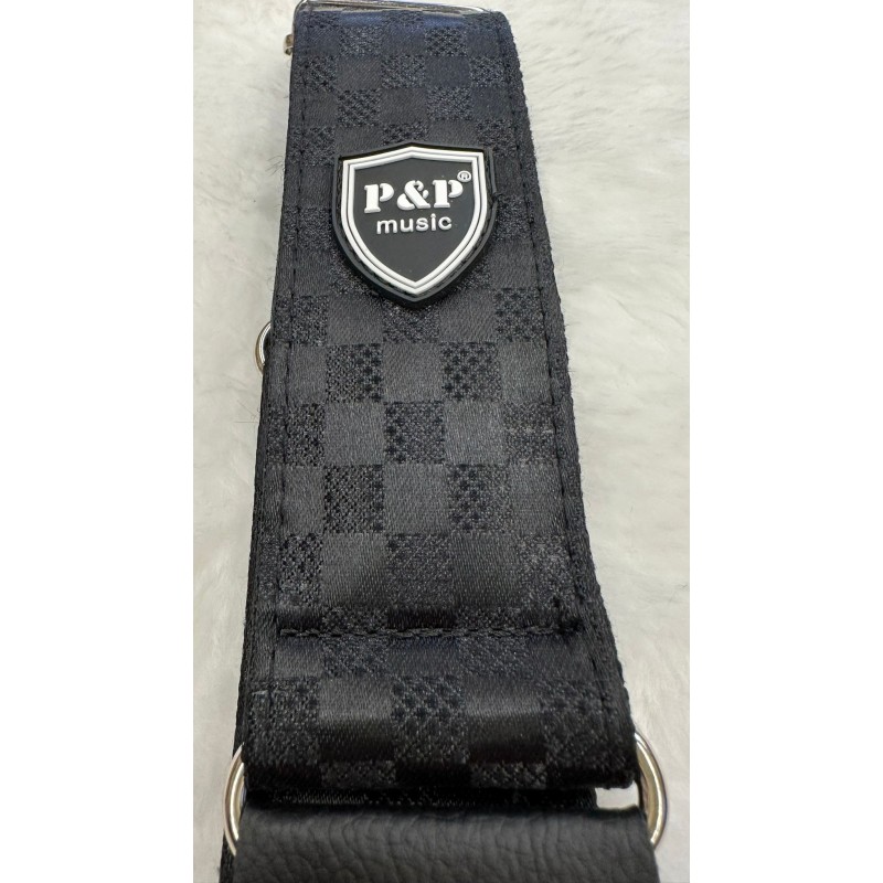 Gitar Askısı - Siyah