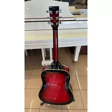 SX MD160 RDS Akustik Gitar - Kırmızı