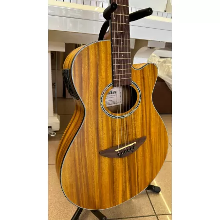 Valler AGX290 NS Elektro Akustik Gitar - Maun