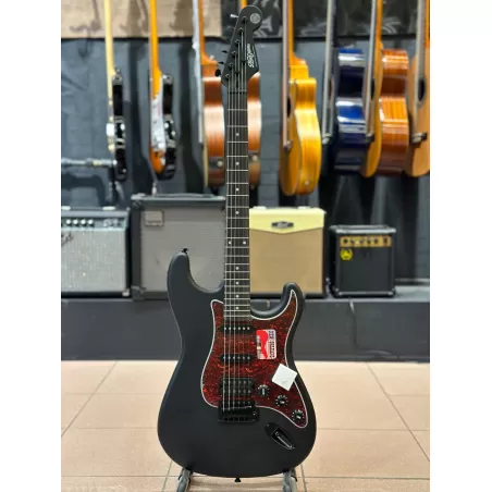 New Orleans HSS Elektro Gitar Mat Siyah