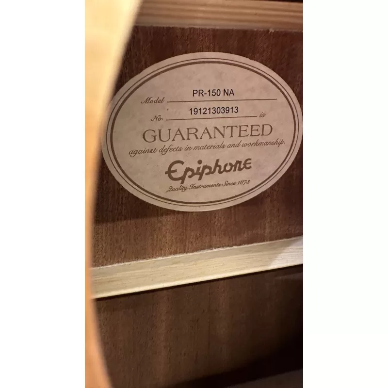Epiphone PR 150 NA Akustik Gitar