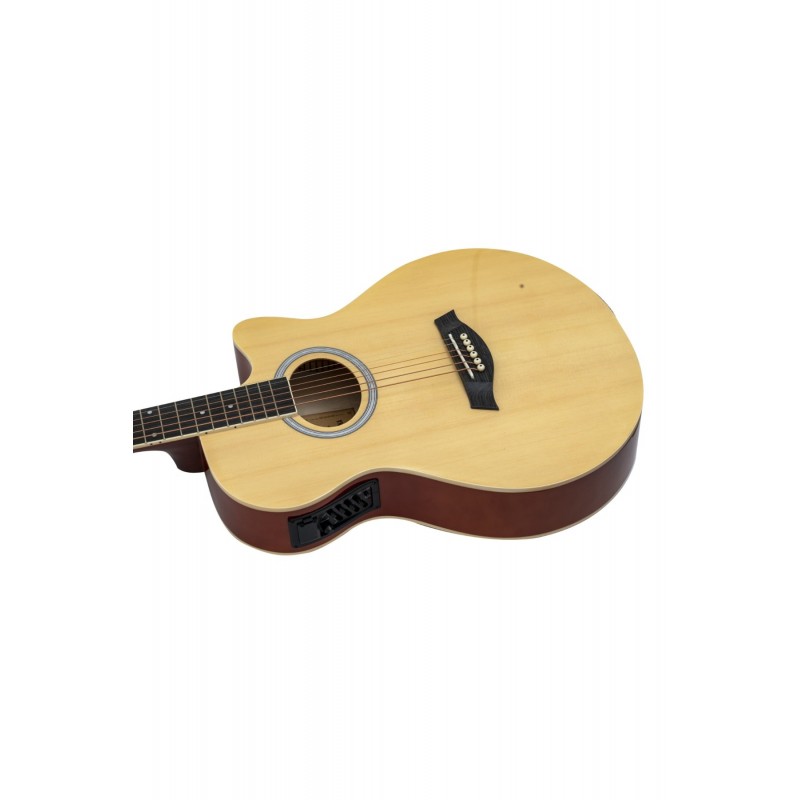 Agx250 Na Elektro Akustik Gitar Naturel