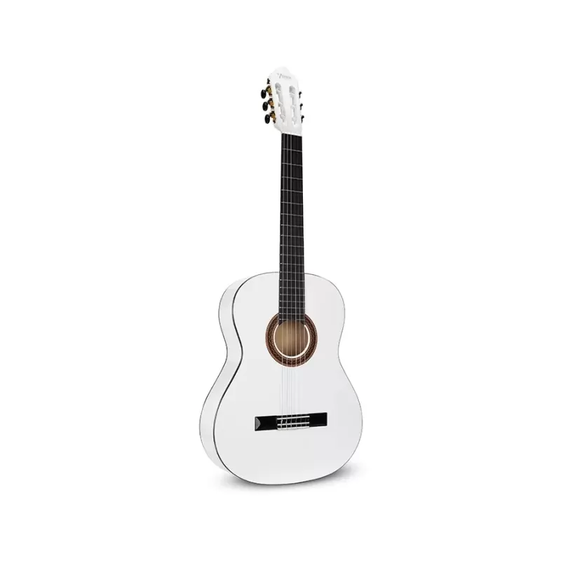 valencia vc104twt beyaz klasik gitar